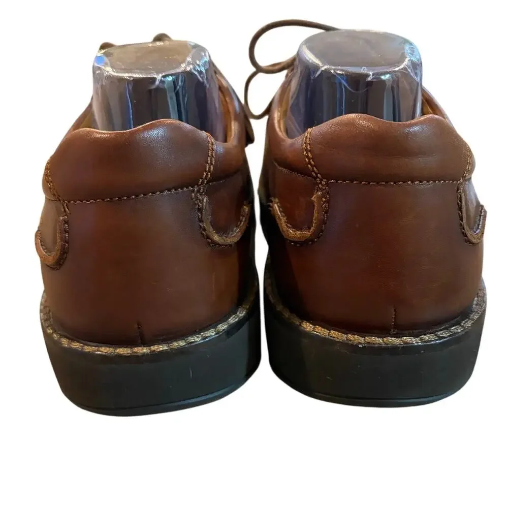 Ecco Brown Leather Men's Oxford Dress Shoes Size 47 US 13